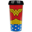 Wonder Woman Uniform 16 oz. Plastic Travel Mug
